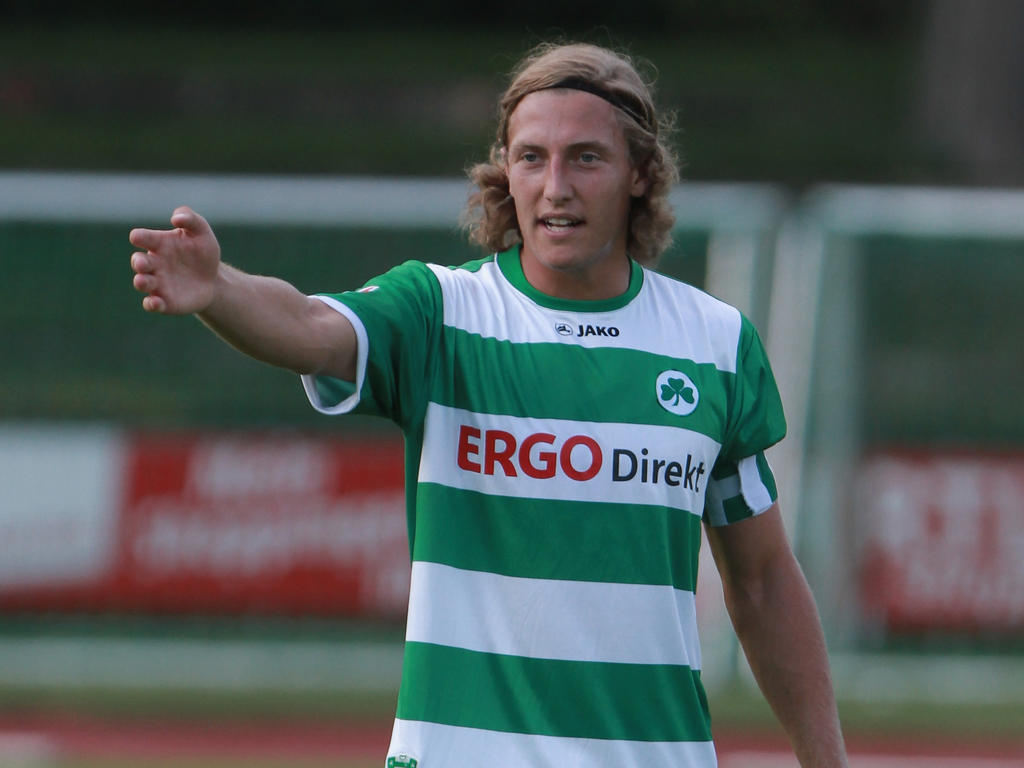 Michael Hefele im Trikot von Greuther Fürth Michael Hefele im Trikot von Greuther Fürth
