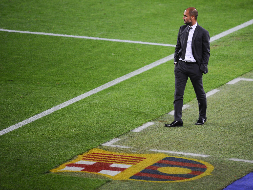 Pep Guardiola war vier Jahre lang Trainer des FC Barcelona