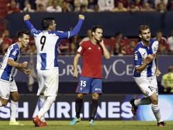 Leo Baptistao abrió el marcador para el Espanyol. (Foto: Imago)