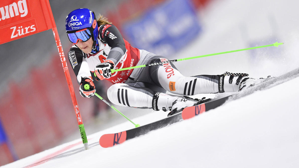 Petra Vlhová hat den Parallel-Riesenslalom gewonnen Petra Vlhová hat den Parallel-Riesenslalom gewonnen