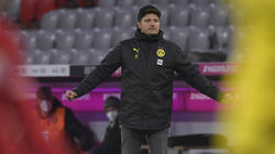 BVB-Trainer Edin Terzic sah sein Team gegen den FC Bayern einbrechen