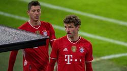 Thomas Müller spricht über den Ausfall von Robert Lewandowski