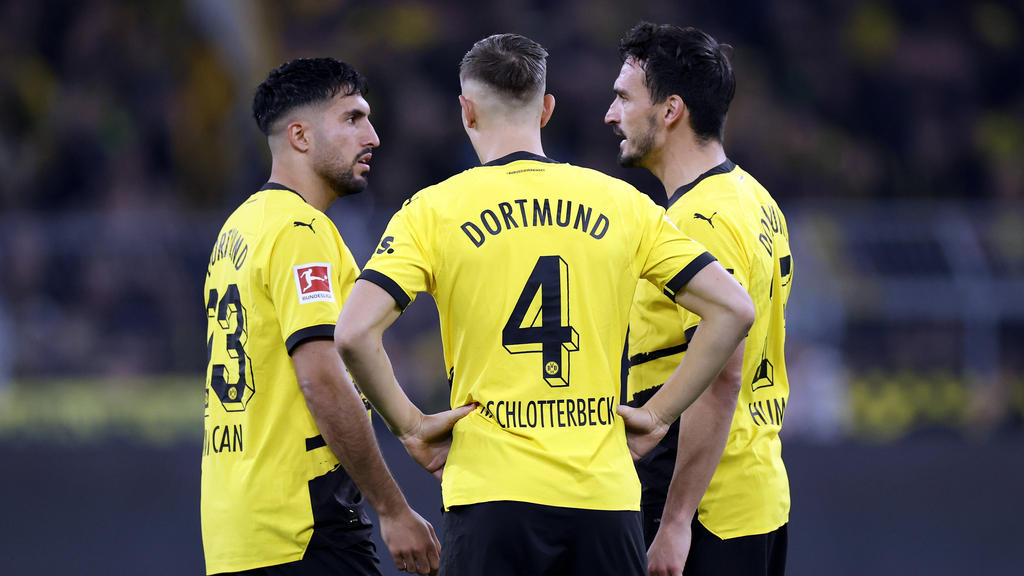 Der BVB trifft am Samstagabend auf den FC Bayern, Emre Can (l.) ist nicht mit dabei