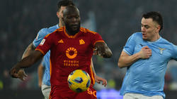 Romelu Lukaku war beim Hauptstadt-Derby am Mittwoch von Lazio-Anhängern rassistisch beleidigt worden