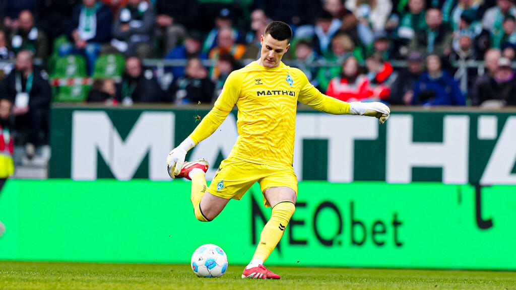 Michael Zetterer ist die Nummer eins im Werder-Tor Michael Zetterer ist die Nummer eins im Werder-Tor