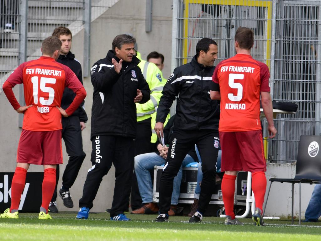 Falko Götz hat in Frankfurt noch nichts Zählbares vorzuweisen Falko Götz hat in Frankfurt noch nichts Zählbares vorzuweisen