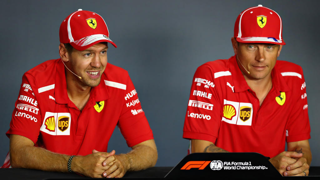 Die Wege von Sebastian Vettel und Kimi Räikkönen werden sich trennen Die Wege von Sebastian Vettel und Kimi Räikkönen werden sich trennen