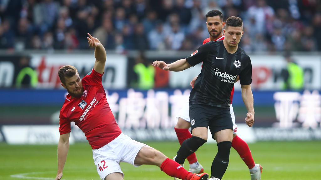 Der 1. FSV Mainz 05 besiegte Eintracht Frankfurt