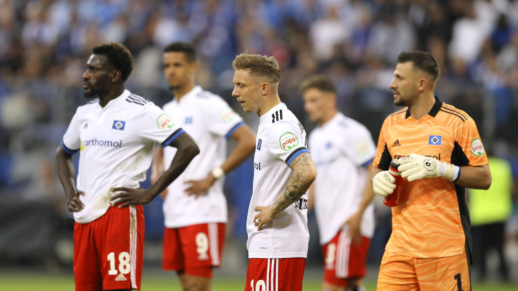 Sonny Kittel (M.) will wohl den HSV verlassen Sonny Kittel (M.) will wohl den HSV verlassen