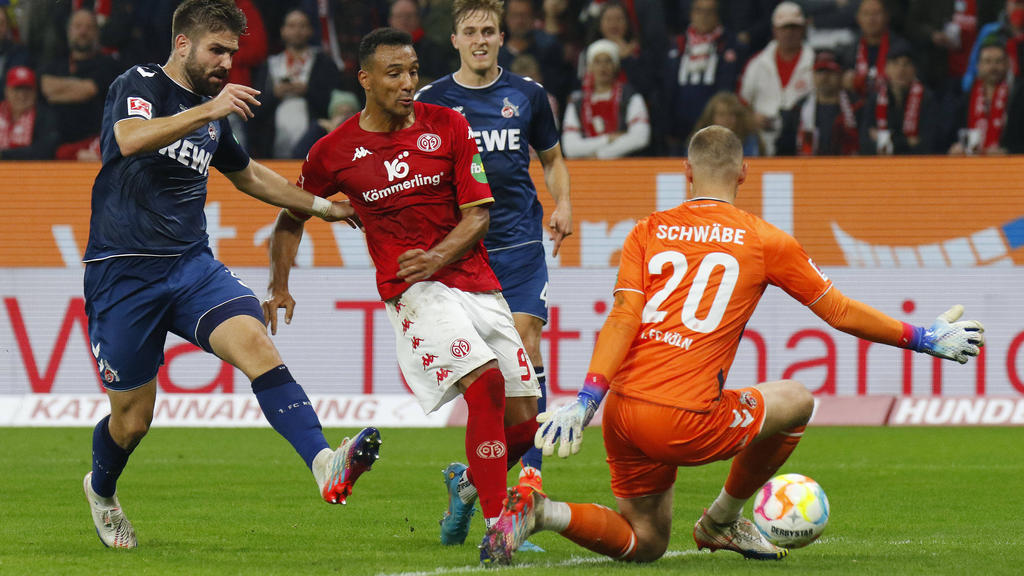 Karim Onisiwo erzielte das Tor zum 5:0-Endstand für die Mainzer