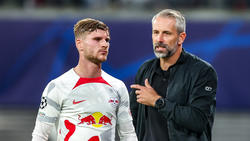 Timo Werner soll sich bei RB Leipzig durchsetzen, so Trainer Marco Rose