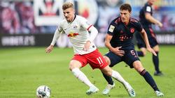 Timo Werner und RB Leipzig treffen am Sonntag auf den FC Bayern