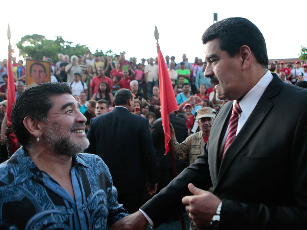Fussball News Venezuela Prasident Uber Maradona Echter Freund