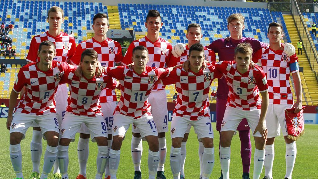 Imagen de archivo de la selección croata sub-17 en 2015.