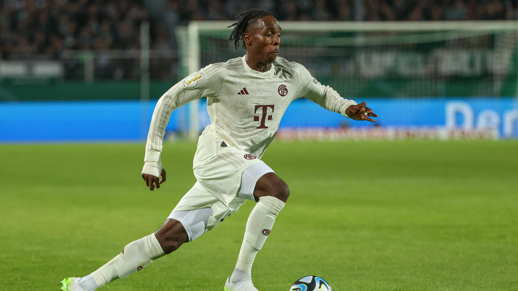 Mathys Tel spielt derzeit für den FC Bayern groß auf Mathys Tel spielt derzeit für den FC Bayern groß auf
