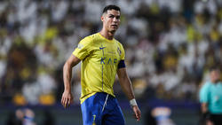 Cristiano Ronaldo war mit Al-Nassr für ein Spiel im Iran