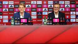 Führungskräfte beim FC Bayern: Christoph Freund und Jan-Christian Dreesen