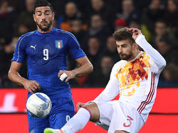 Piqué jugó el duelo entre españoles e italianos de la pasada Eurocopa. (Foto: Getty)