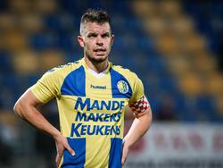 Sander Duits baalt na afloop van RKC Waalwijk - FC Oss. (15-8-2014)