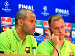 Mascherano quitó este miércoles importancia al mordisco de Suárez durante el Mundial. (Foto: Getty)