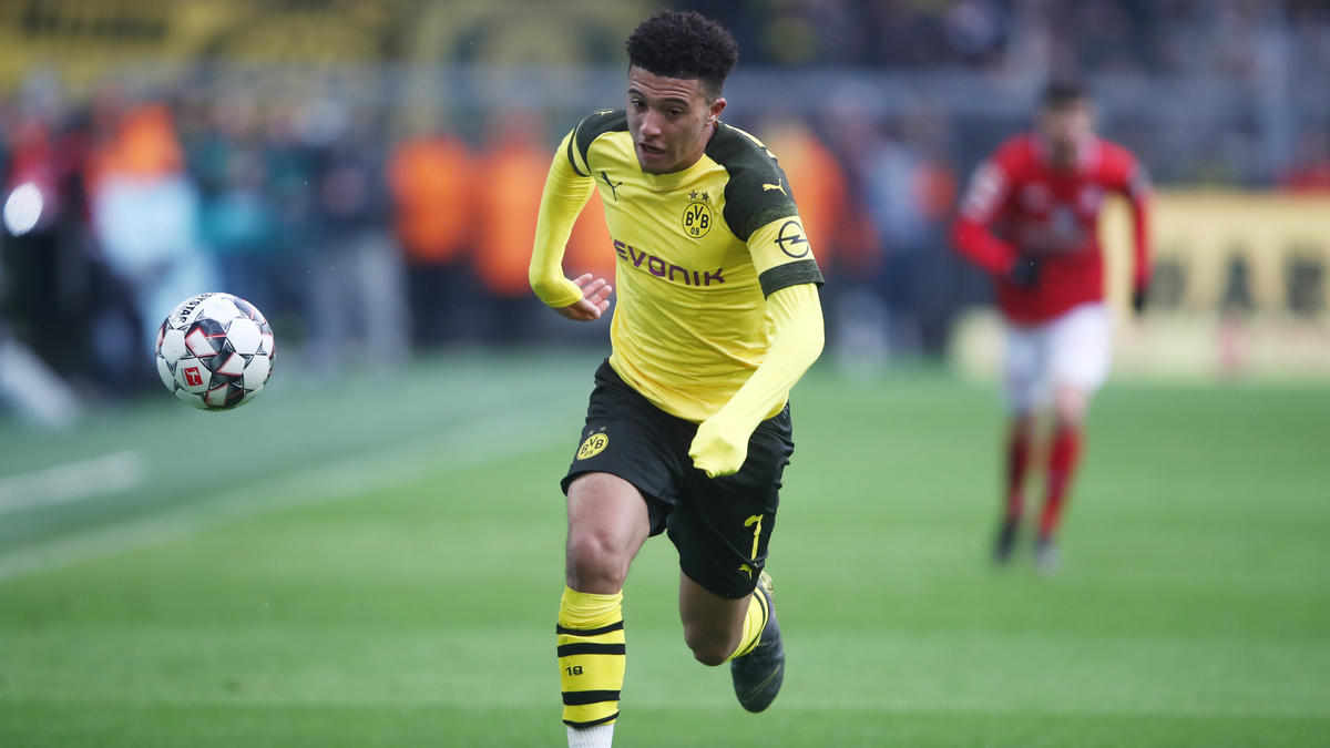 Jadon Sancho steht weiterhin bei ManUnited auf dem Wunschzettel Jadon Sancho steht weiterhin bei ManUnited auf dem Wunschzettel