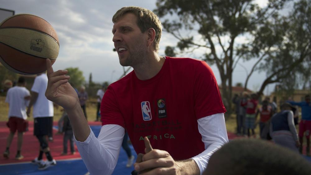 Genießt die neue Freiheit: Dirk Nowitzki Genießt die neue Freiheit: Dirk Nowitzki