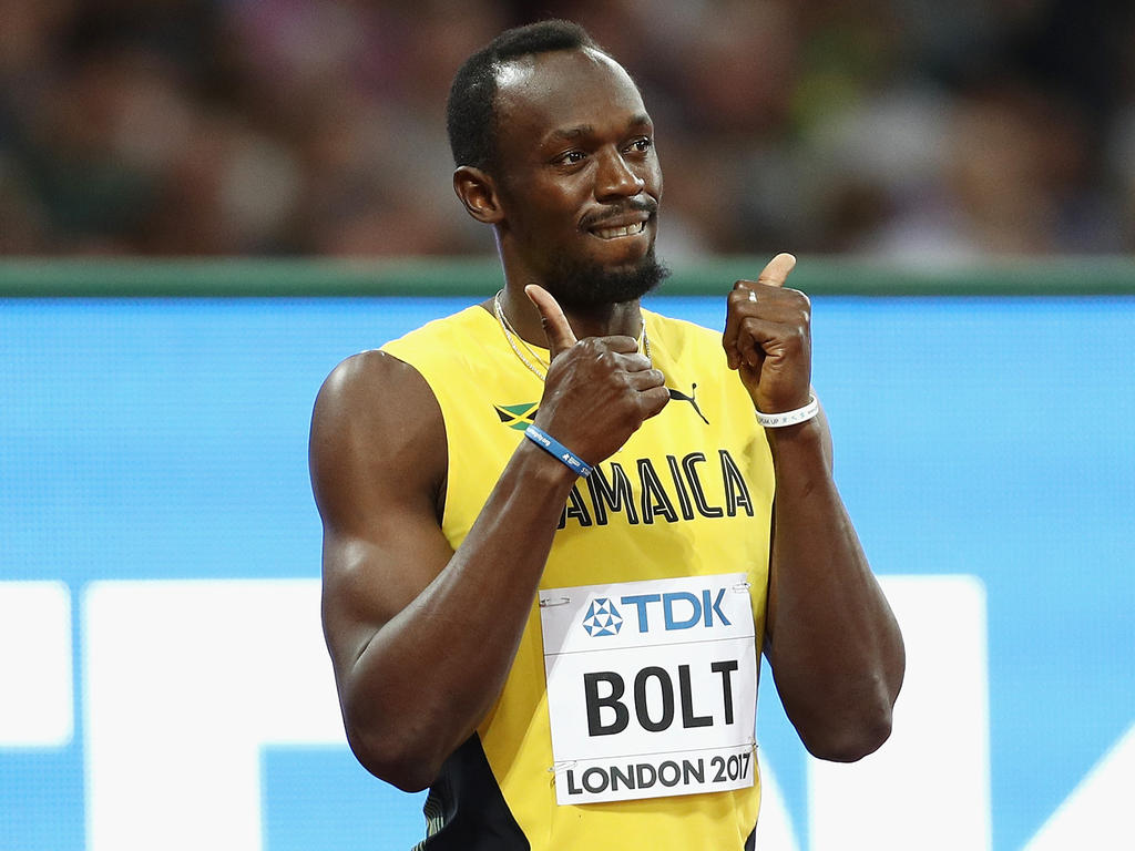 Usain Bolt nimmt 