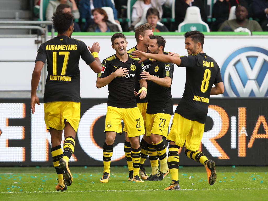 El Dortmund se ha dado un festival de goles fuera de casa. (Foto: Getty)
