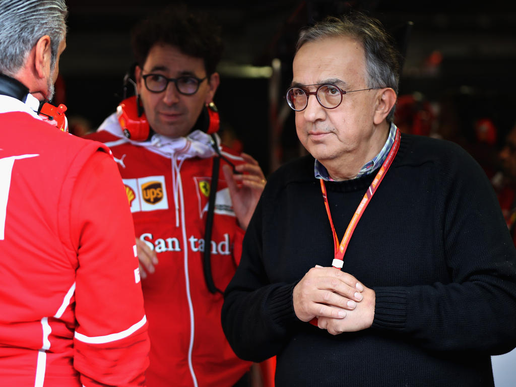 Ferrari-Boss Marchionne (re.) trauert dem ehemaligen Spitzeningenieur nicht nach