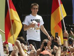 Ein Bild aus alten Zeiten: Lahm bei der WM 2006
