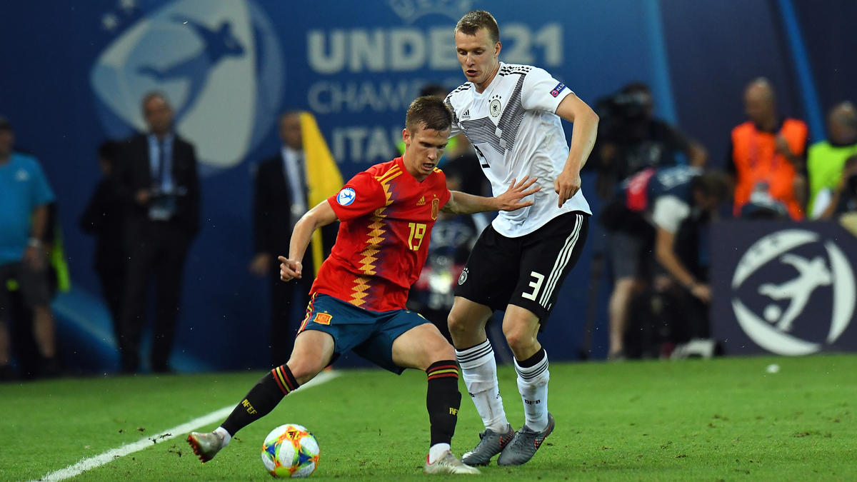 Dani Olmo gewann mit Spanien das Finale der U21-EM gegen Deutschland