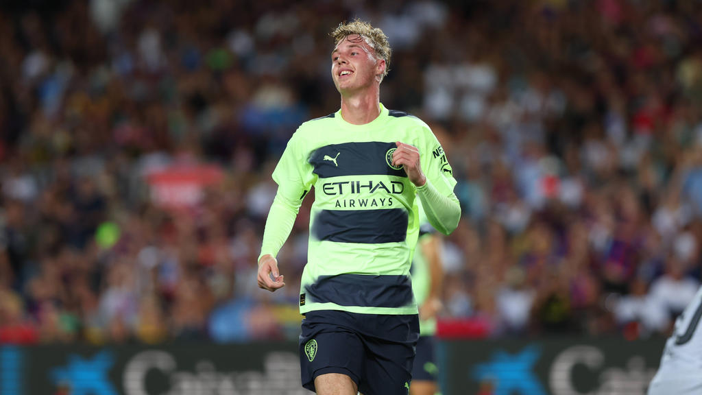 Cole Palmer von Manchester City wird beim BVB gehandelt Cole Palmer von Manchester City wird beim BVB gehandelt
