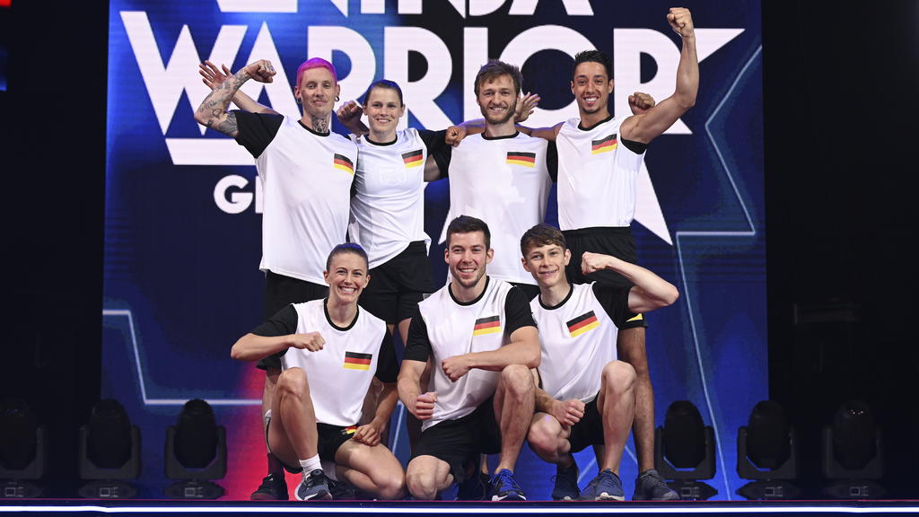 Das deutsche Team landet bei Ninja Warrior auf dem Podium