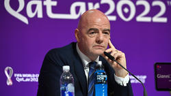 Gianni Infantino äußerte sich über das Verbot der "One-Love"-Kapitänsbinde