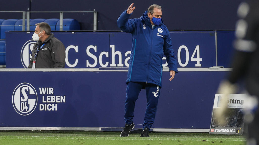 Huub Stevens und der FC Schalke bleiben weiter sieglos