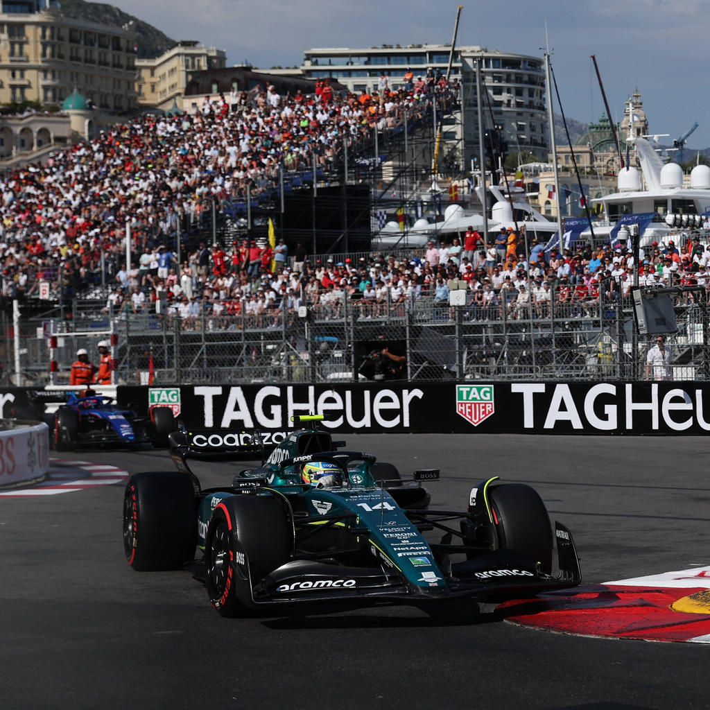 Platz 8: Fernando Alonso (Aston Martin) - 1.13.507
