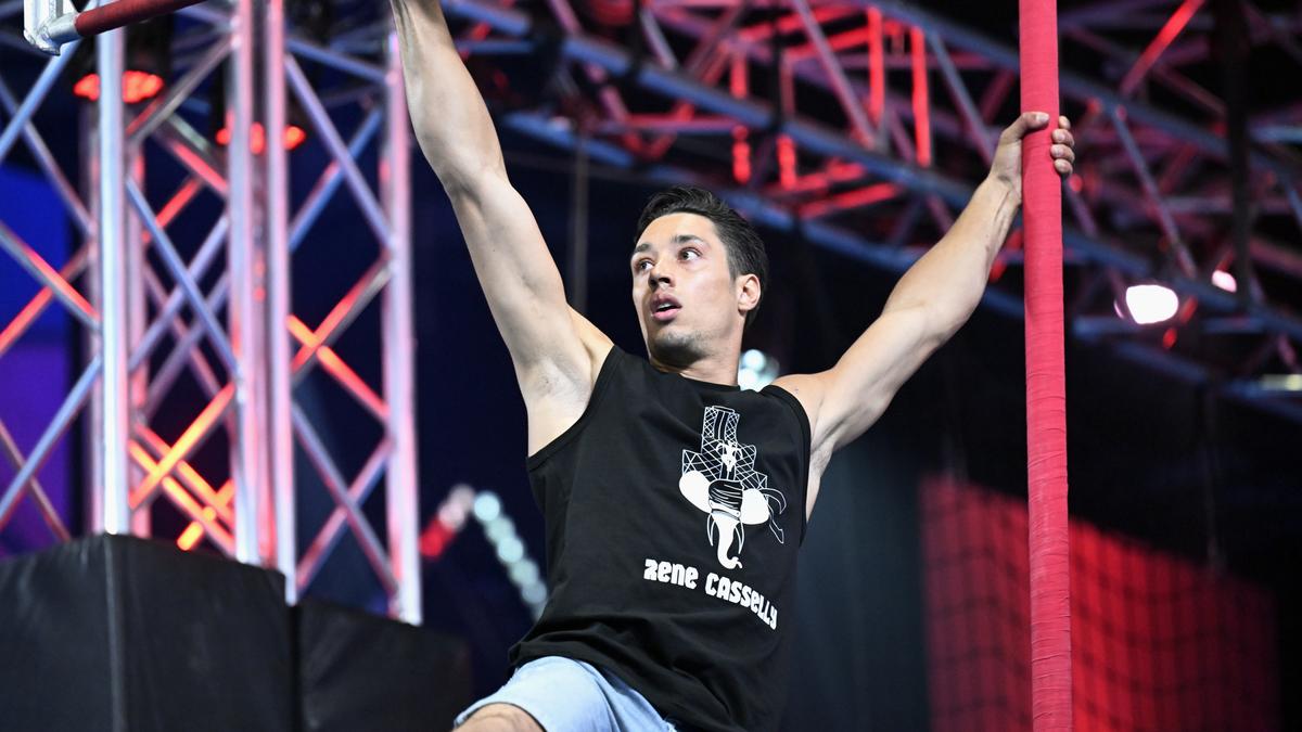 René Casselly mit der Bestzeit im Halbfinale von Ninja Warrior Germany