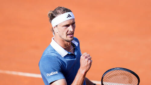 Tennis-Profi Alexander Zverev siegt in Rom