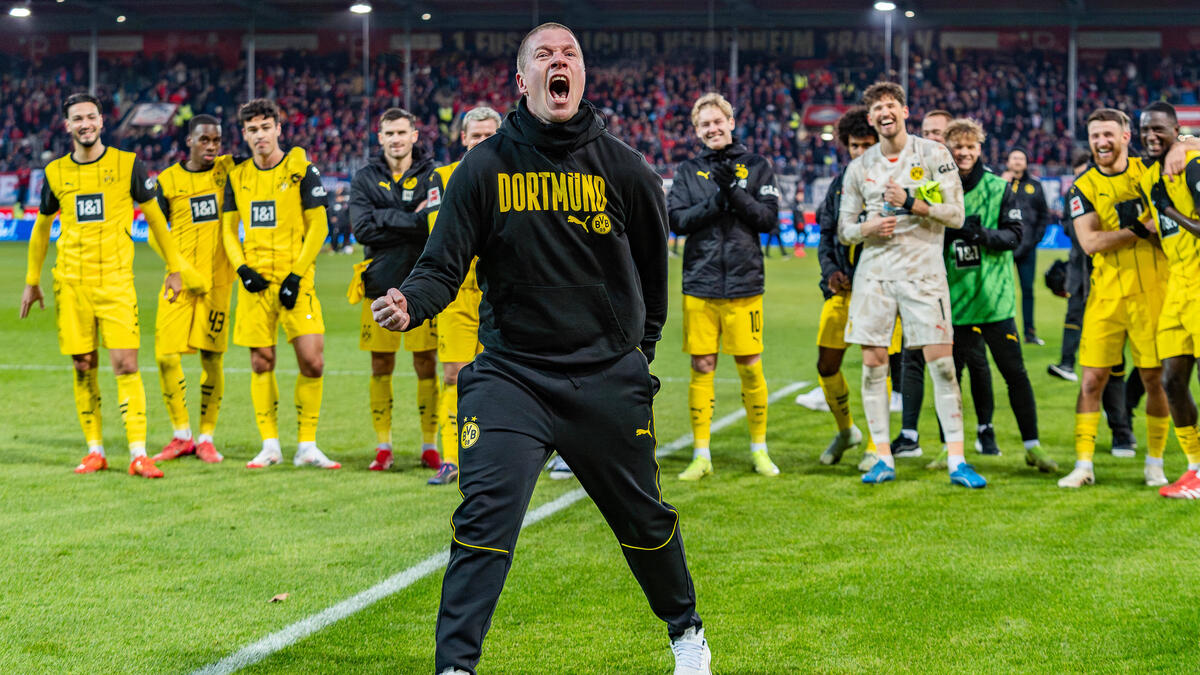 BVB: Tullberg erklärt seinen Jubellauf