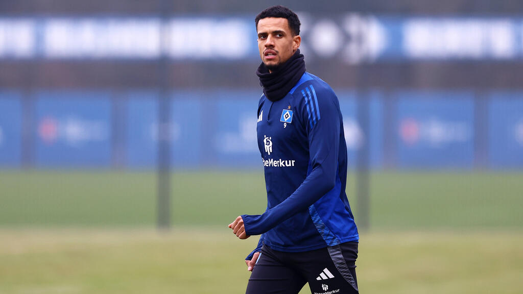 Robert Glatzel steht beim Hamburger SV vor dem Comeback Robert Glatzel steht beim Hamburger SV vor dem Comeback