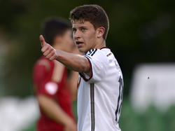 Vom HSV mit einem Profivertrag ausgestattet: Junioren-Nationalspieler Mats Köhlert