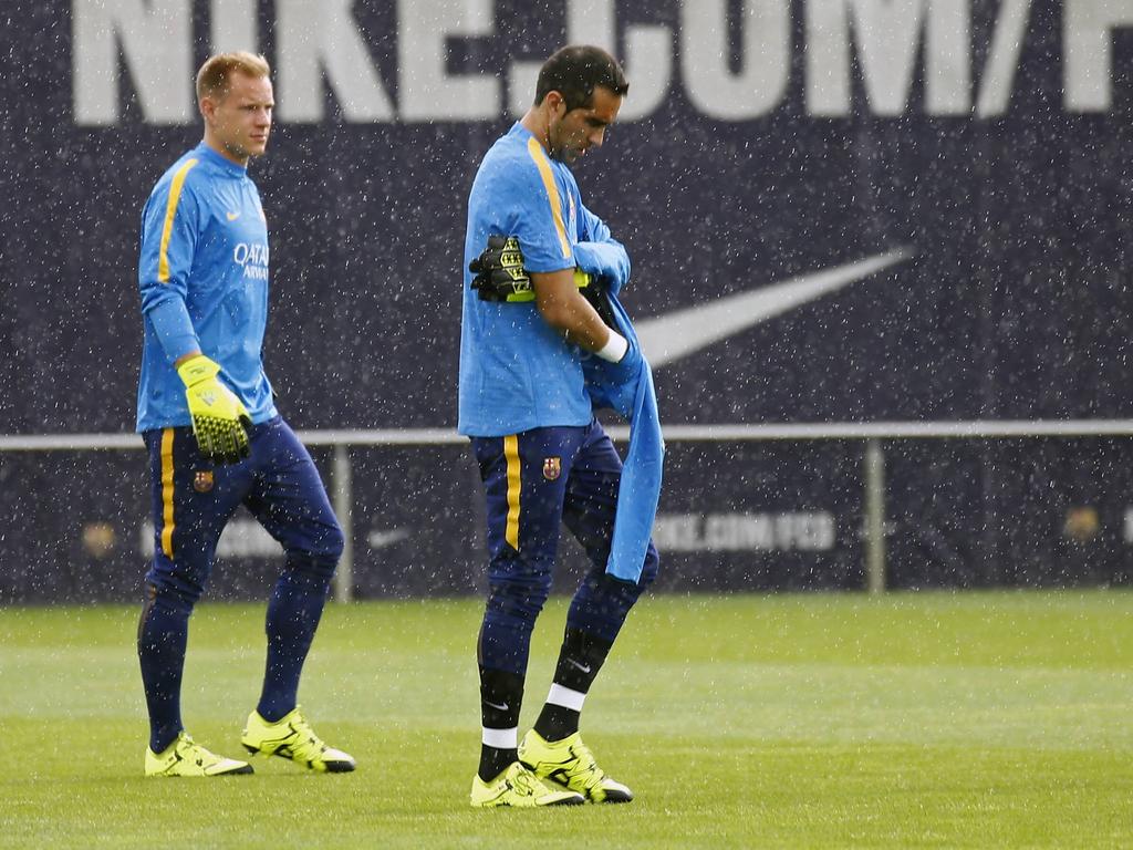 Marc-André ter Stegen wird den verletzten Claudio Bravo ersetzen Marc-André ter Stegen wird den verletzten Claudio Bravo ersetzen