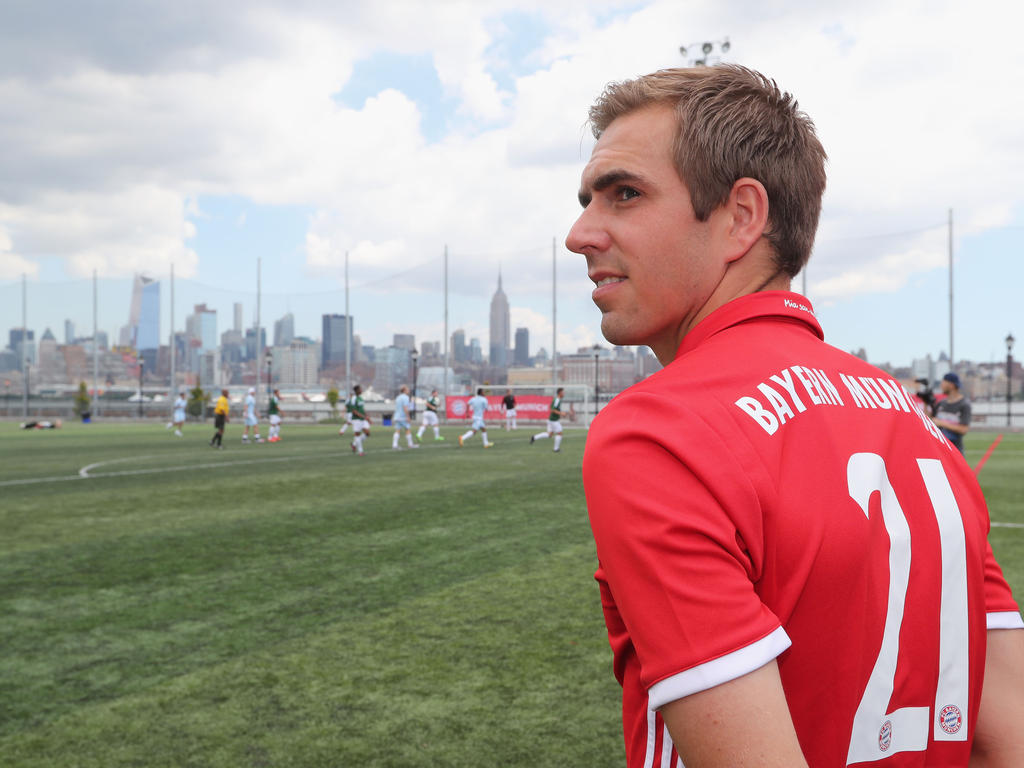 Philipp Lahm blickt in die Zukunft Philipp Lahm blickt in die Zukunft