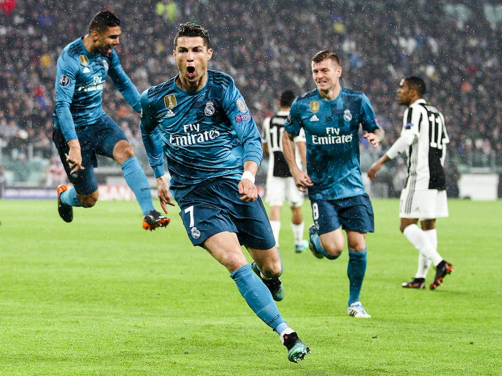 Ronaldo celebra su gol ante la Juventus de Turín. (Foto: Getty)