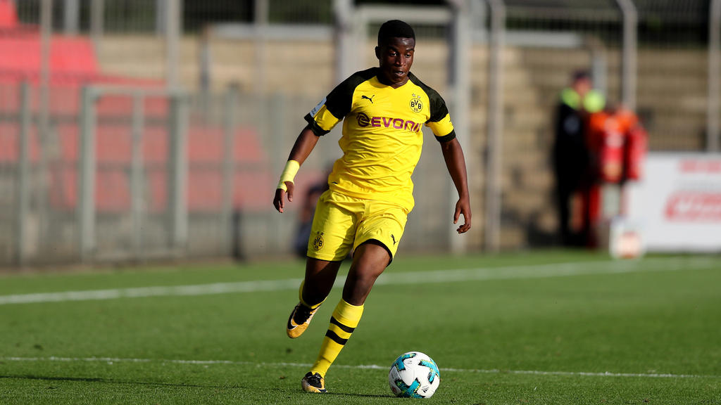 Erzielte gegen den FC Hennef vier Tore: Youssoufa Moukoko