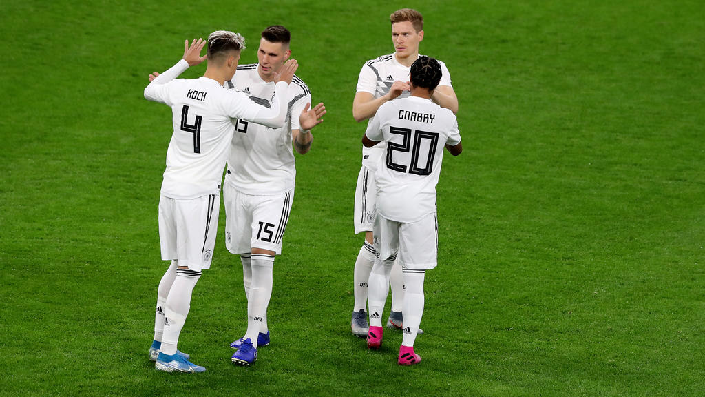 Gnabry, Süle und Co. konnten zwei Tore gegen Argentinien bejubeln