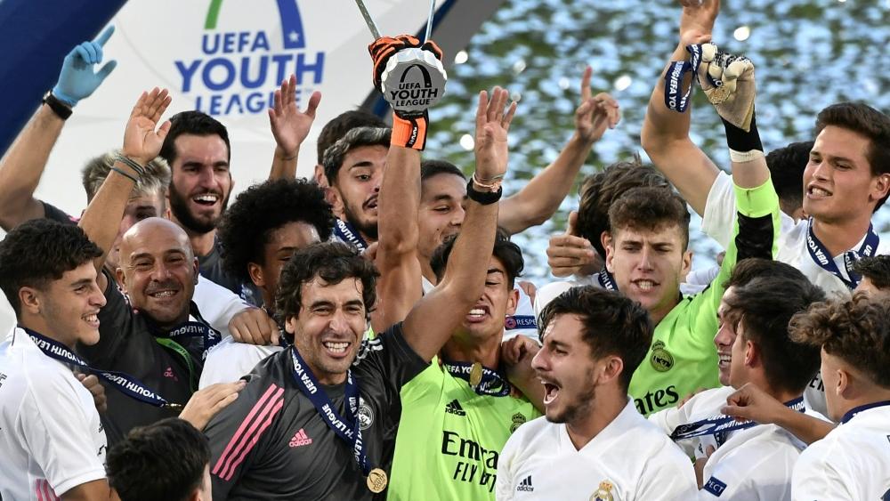 Gewinner der Youth League mit Real: Raul Gewinner der Youth League mit Real: Raul