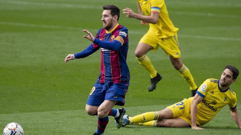 Lionel Messi erzielte einen Treffer, den Sieg fuhr der FC Barcelona dennoch nicht ein Lionel Messi erzielte einen Treffer, den Sieg fuhr der FC Barcelona dennoch nicht ein