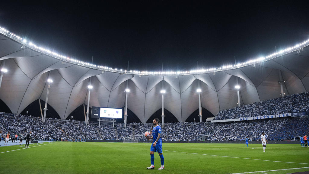 Das King Fahd International Stadium in Riad