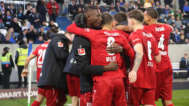 Der VfB Stuttgart setzte sich gegen Darmstadt durch